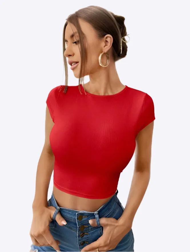 Cotton Candy Crop Top