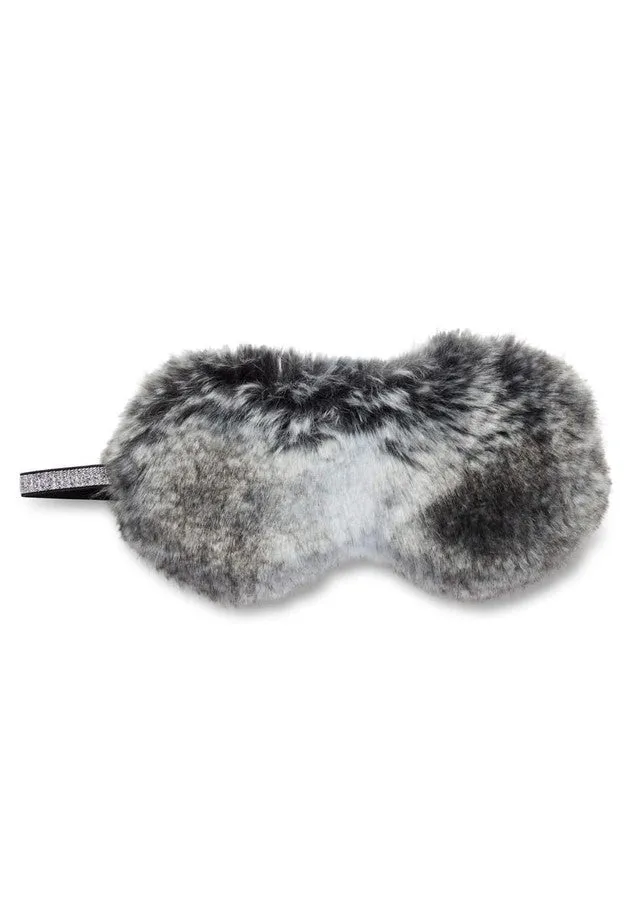 Faux Fur Sparkle Eyemask