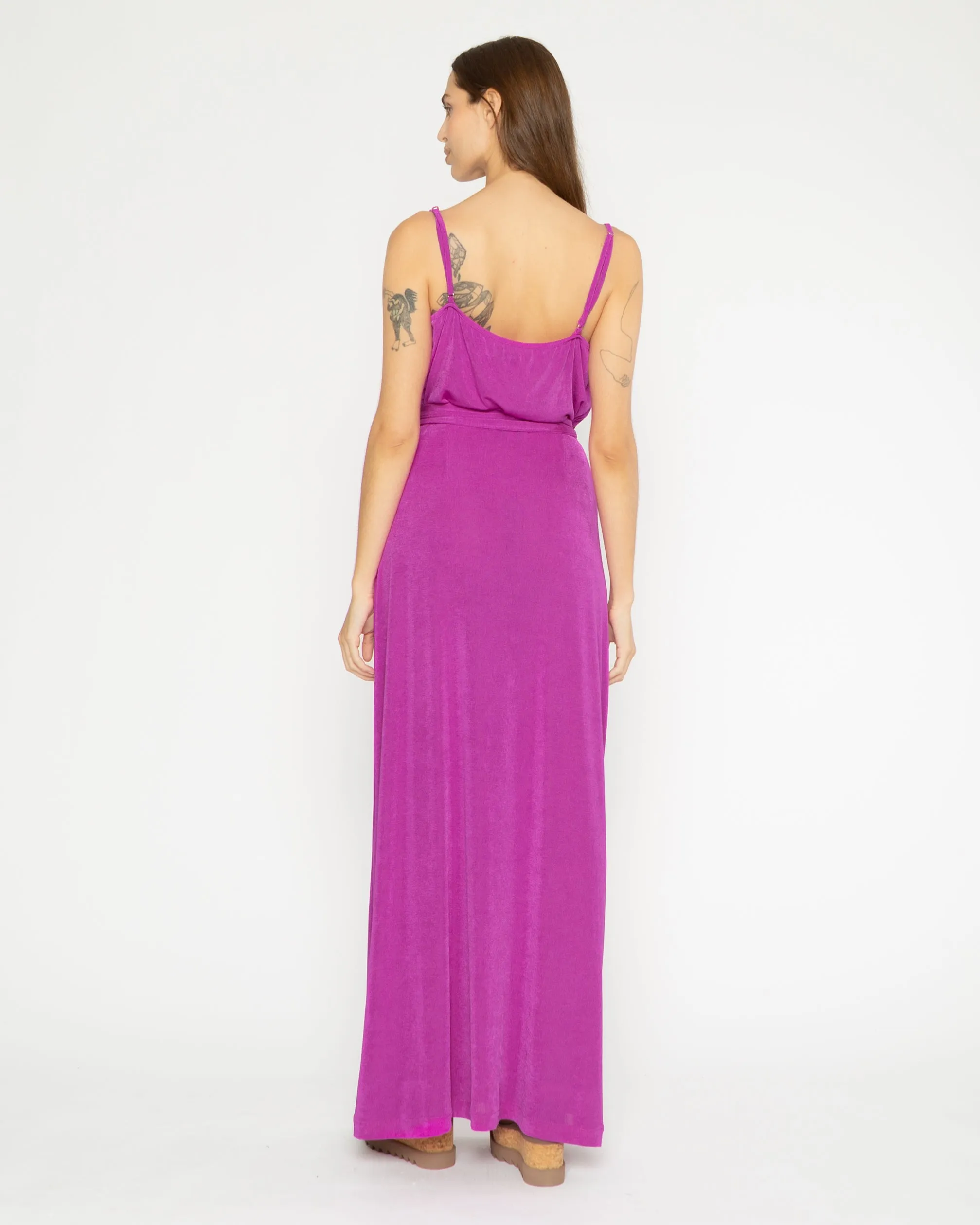 Fuchsia Slinky Slip Top