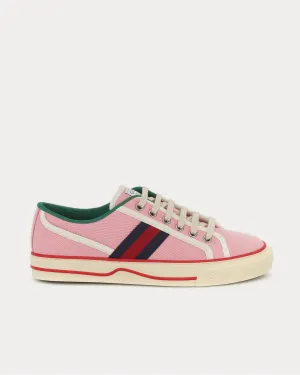 Gucci Tennis 1977 canvas Wild Rose Low Top Sneakers