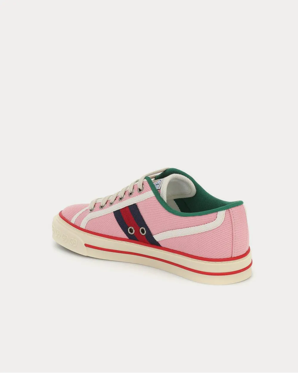 Gucci Tennis 1977 canvas Wild Rose Low Top Sneakers