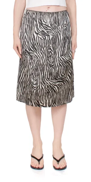 Slip Skirt Zebra