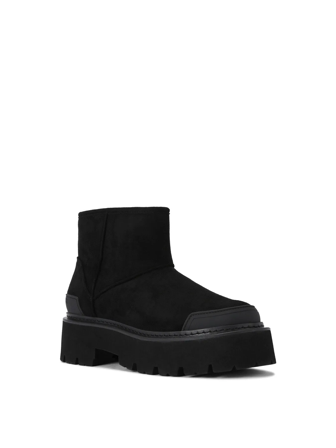 Trick Warm Fabric Ankle Boots