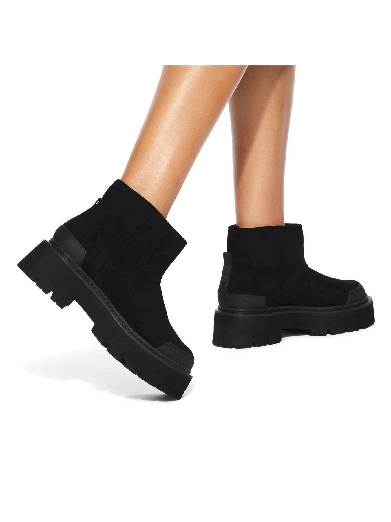 Trick Warm Fabric Ankle Boots