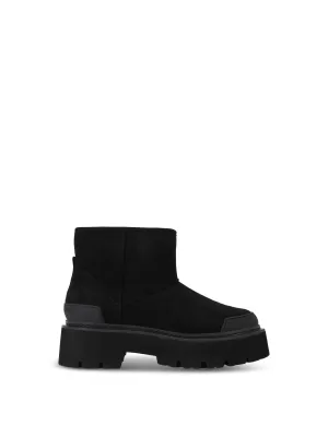 Trick Warm Fabric Ankle Boots