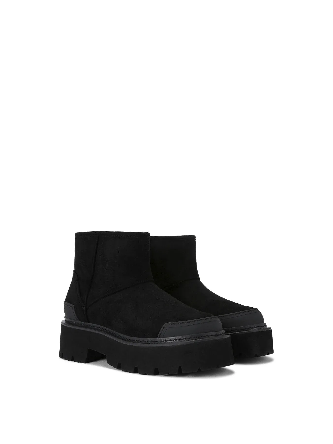 Trick Warm Fabric Ankle Boots