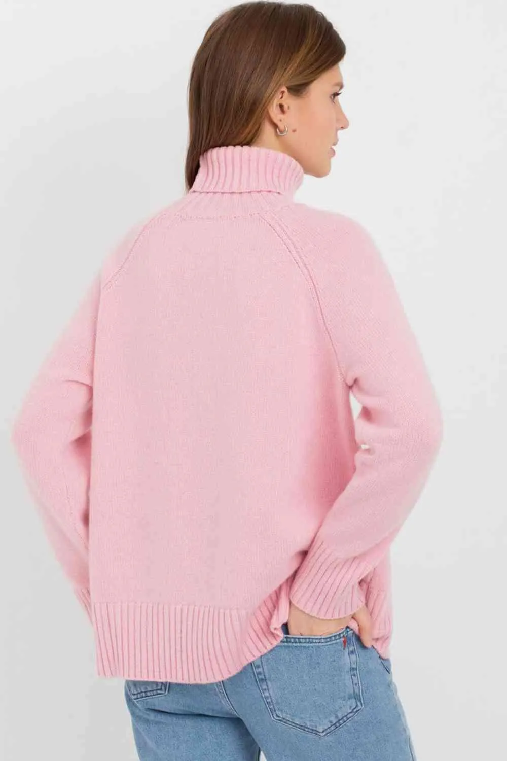 Warm Option Turtleneck Knit Sweater