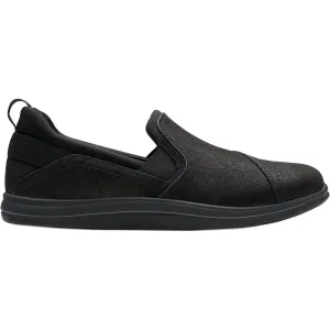 Women's Clarks Cloudsteppers Breeze Dawn Black Nubuck